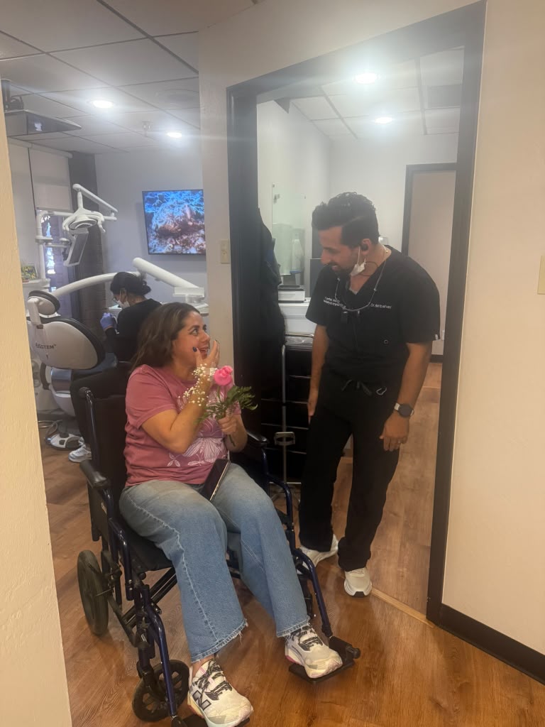 Clinical moment at Central Valley Dentistry